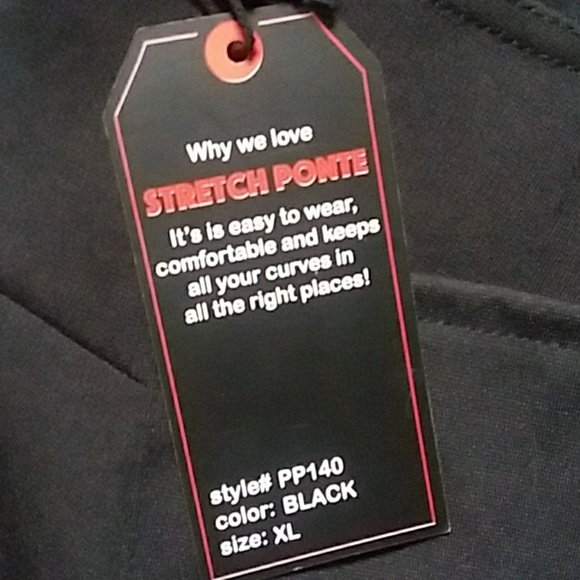 NWT Black Jeggings Ci Sono Ponte Collection - Picture 7 of 8